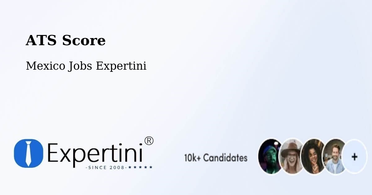 Resume ATS Score & Job Description Match Tool – Las Lajitas - Mexico Jobs Expertini
